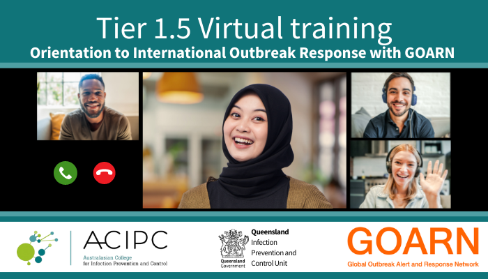 GOARN Tier 1.5 virtual training opportunity