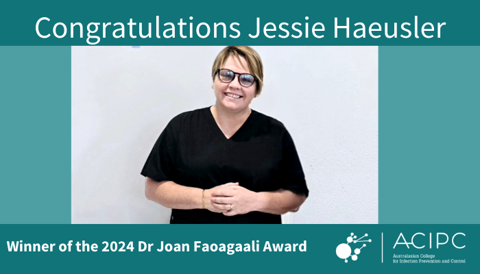 Winner of the 2024 Dr Joan Faoagaali Award