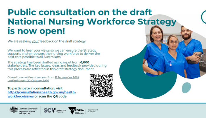 National Nursing Workforce Strategy public consultation